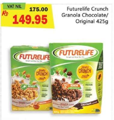 Futurelife Crunch Granola Chocolate/Original 425g