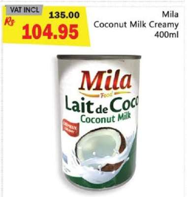 Mila Coconut Milk Creamy 400ml