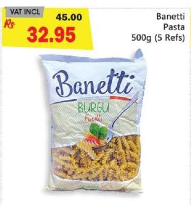 Banetti Pasta