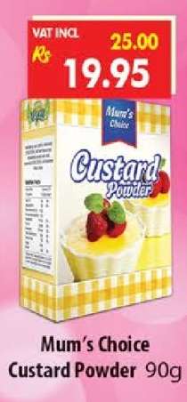 Mum's Choice Custard Powder 90g