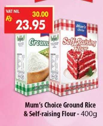 Mum's Choice Ground Rice & Self-raising Flour - 400g