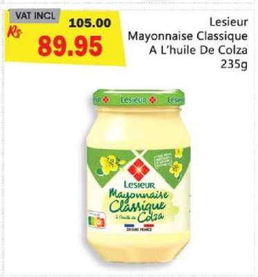 Lesieur Mayonnaise Classique A L'huile De Colza 235g