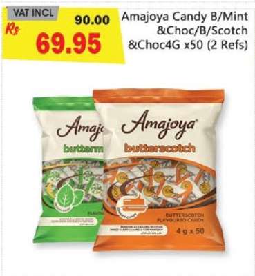 Amajoya Candy B/Mint &Choc/B/Scotch &Choc4G x50 (2 Refs)