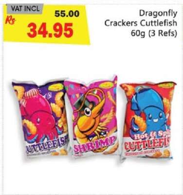 Dragonfly Crackers Cuttlefish