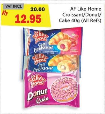 AF Like Home Croissant/Donut/Cake 40g (All Refs)