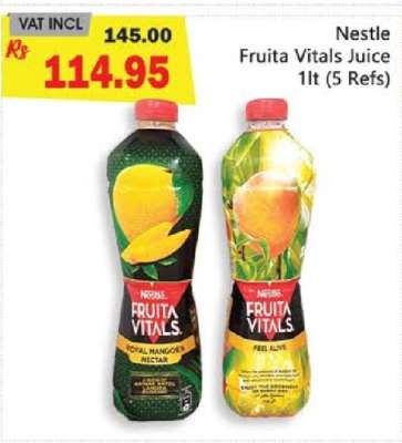 Nestle Fruita Vitals Juice 1lt (5 Refs)