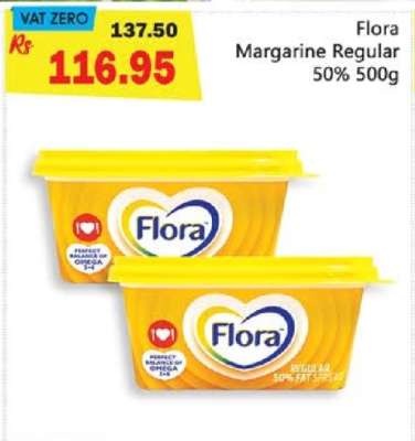 Flora Margarine Regular 50% 500g