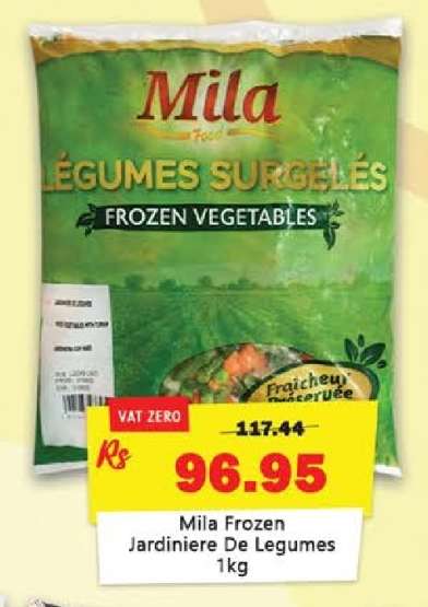 Mila Frozen Jardiniere De Legumes 1kg