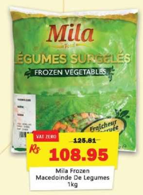 Mila Frozen Macedoine De Legumes 1kg