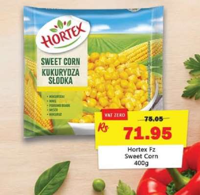 Hortex FZ Sweet Corn 400g