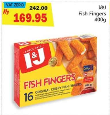 I&J FISH FINGERS 400G