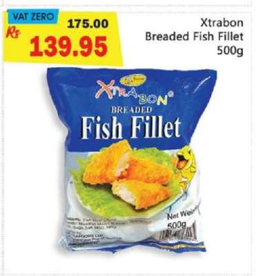 Xtrabon Breaded Fish Fillet 500g