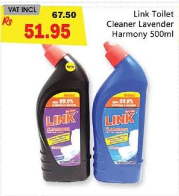 Link Toilet Cleaner Lavender/Harmony 500ml