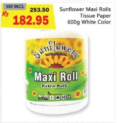 Sunflower Maxi Rolls Tissue Paper