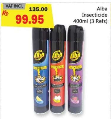 Alba Insecticide 400ml (3 Refs)