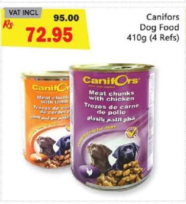 Canifors Dog Food 410g (4 Refs)