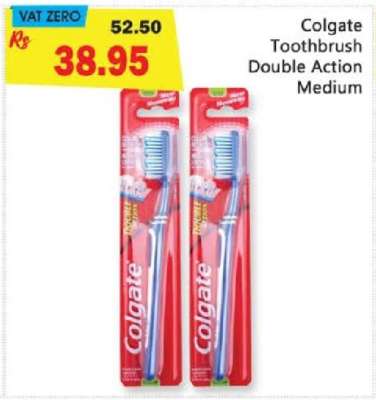 Colgate Toothbrush Double Action Medium