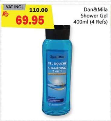 Dan&Mila Shower Gel 400ml (4 Refs)