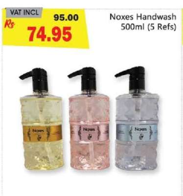 Noxes Handwash 500ml (5 Refs)
