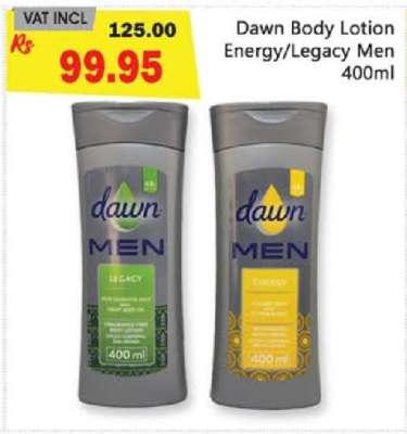 Dawn Body Lotion Energy/Legacy Men 400ml