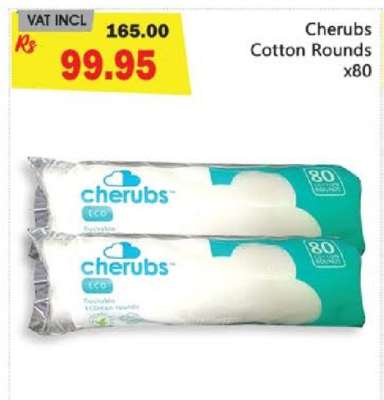 Cherubs Cotton Rounds x80