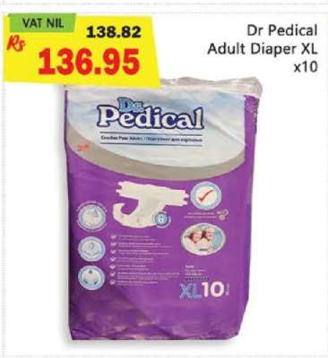Dr Pedical Adult Diaper XL x10