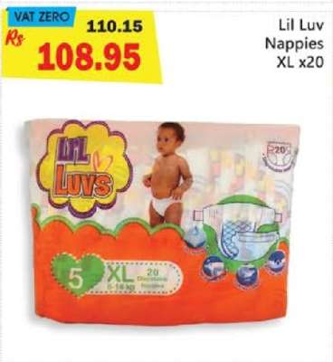 Lil Luv Nappies XL x20