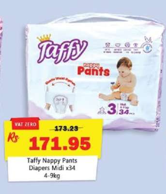 Taffy Nappy Pants Diapers Midi x34