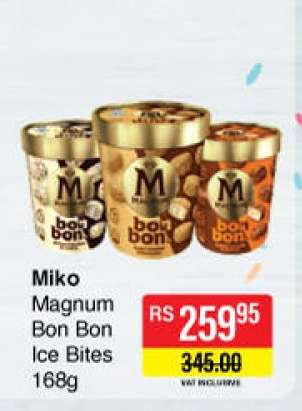 Miko Magnum Bon Bon Ice Bites 168g