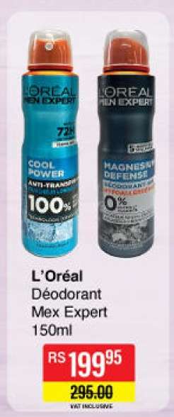 L'Oréal Déodorant Mex Expert 150ml