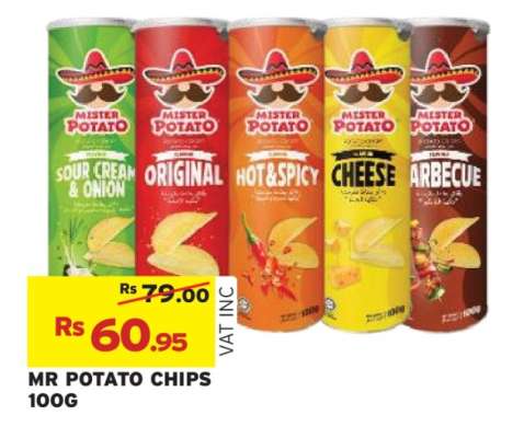 MR POTATO CHIPS 100G
