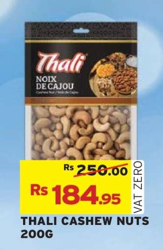 THALI CASHEW NUTS 200G