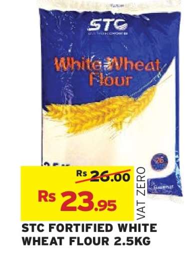 STC FORTIFIED WHITE WHEAT FLOUR 2.5KG