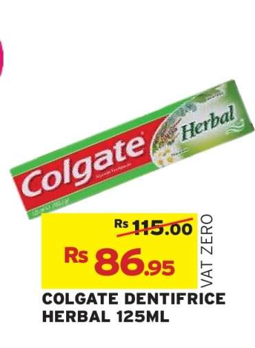 COLGATE DENTIFRICE HERBAL 125ML