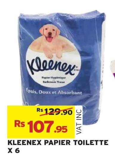 KLEENEX PAPIER TOILETTE X 6