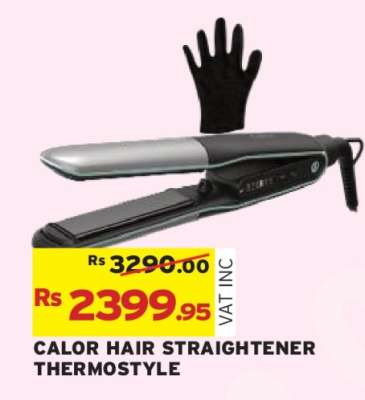 CALOR HAIR STRAIGHTENER THERMOSTYLE