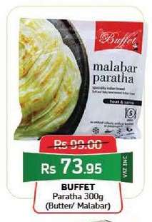 BUFFET Paratha 300g (Butter/ Malabar)