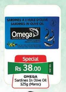 Omega Sardines in Olive Oil
