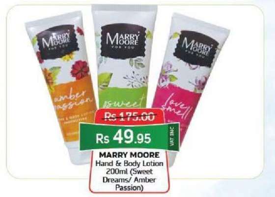MARRY MOORE Hand & Body Lotion