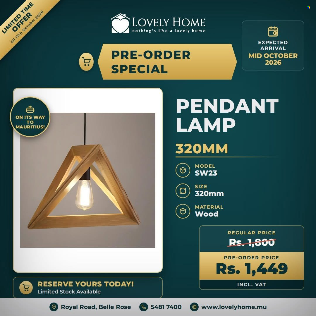 Lovely Home catalogue - 8.10.2026 - 17.10.2026. Page 1