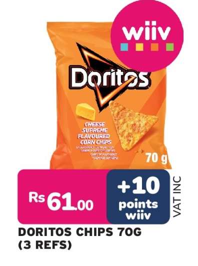 DORITOS CHIPS 70G (3 REFS)
