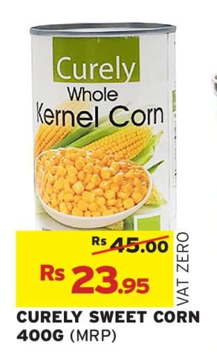 CURELY SWEET CORN 400G