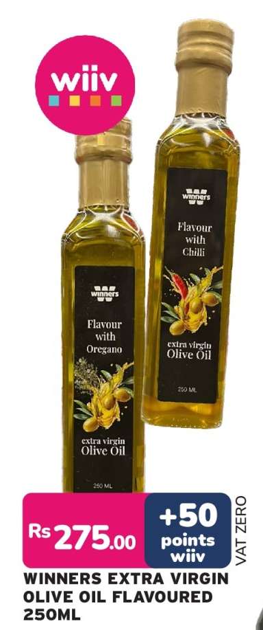 WINNERS EXTRA VIRGIN OLIVE OIL FLAVOURED 250ML
