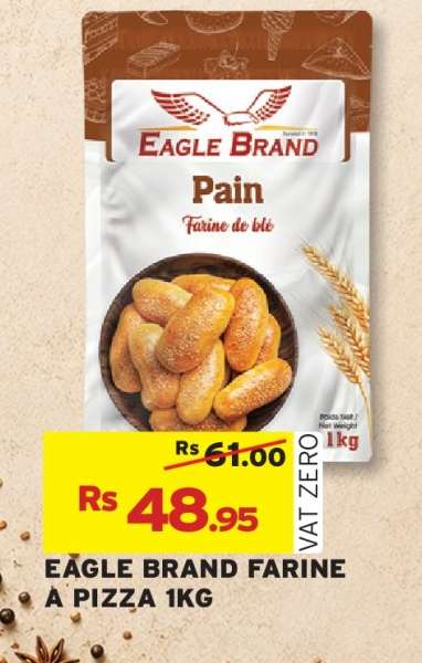 EAGLE BRAND FARINE A PIZZA 1KG