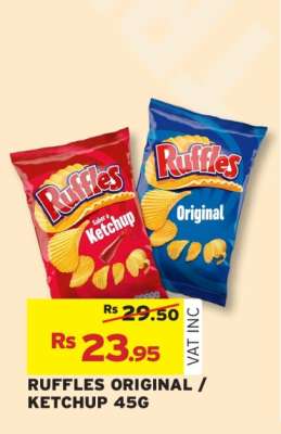 RUFFLES ORIGINAL / KETCHUP 45G