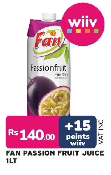 FAN PASSION FRUIT JUICE 1LT