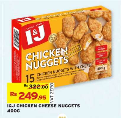 I&J CHICKEN CHEESE NUGGETS