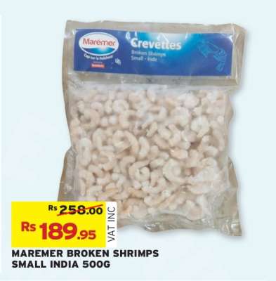 MAREMER BROKEN SHRIMPS SMALL INDIA 500G