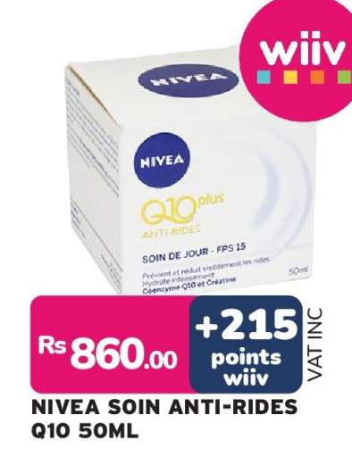 NIVEA SOIN ANTI-RIDES Q10 50ML