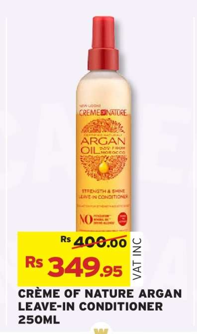 CRÈME OF NATURE ARGAN LEAVE-IN CONDITIONER 250ML